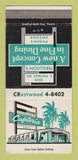 Matchbook Cover - Ferguson's Cafeteria Phoenix AZ 30 Strike