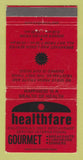 Matchbook Cover Healthfare Brentwood Santa Monica Palm Springs CA WEAR 30 Strike