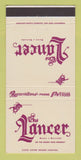 Matchbook Cover - The Lancer Restaurant Reno NV 30 Strike