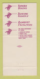 Matchbook Cover - The Lancer Restaurant Reno NV 30 Strike