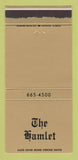 Matchbook Cover - The Hamlet Restaurant Carol Stream IL 30 Strike