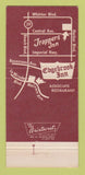 Matchbook Cover - Edgebrook Inn Buena Park CA 30 Strike