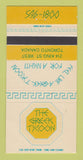Matchbook Cover - The Greek Tycoon Restaurant Toronto ON 30 Strike