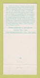 Matchbook Cover - The Greek Tycoon Restaurant Toronto ON 30 Strike