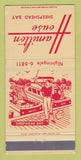 Matchbook Cover - Hamilton Hosue Sheepshead Bay Brooklyn NY WEAR 30 Strike