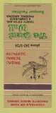 Matchbook Cover - The Great Wall Chinese Restaurant Phoenix AZ 30 Strike