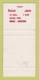 Matchbook Cover - Highway Hose Fargo ND Glyndon Grill WORN BACK 30 Strike