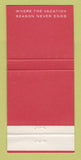 Matchbook Cover - Greenbrier White Sulphur Springs WV WEAR 30 Strike