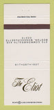 Matchbook Cover - The Eliot Boston MA 30 Strike