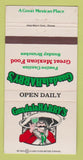 Matchbook Cover - Guadalaharry's Mexican Food Chicago IL 30 Strike