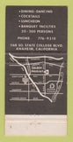 Matchbook Cover - Golden Pheasant Restaurant Anaheim CA WEAR 30 Strike
