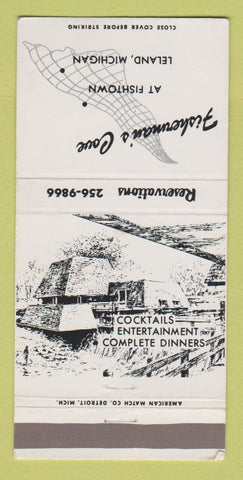 Matchbook Cover - Fisherman's Cove Leland FL restaurant WEAR 30 Strike