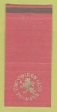 Matchbook Cover - Golden Lion Inn Pub Springfield MO 30 Strike