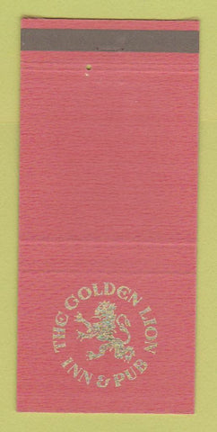 Matchbook Cover - Golden Lion Inn Pub Springfield MO 30 Strike