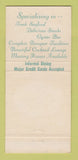 Matchbook Cover - Gary's Restaurant Orlando FL WEAR 30 Strike