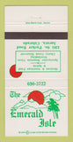 Matchbook Cover - The Emerald Isle Aurora CA Mexican Food 30 Strike