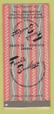 Matchbook Cover - Frankie Bradleys Restaurant Philadelphia PA WEAR 30 Strike