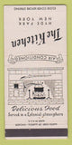 Matchbook Cover - Kitchen Restaurant Hyde Park New York City WORN BACK 30 Strike