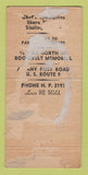 Matchbook Cover - Kitchen Restaurant Hyde Park New York City WORN BACK 30 Strike