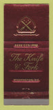 Matchbook Cover - Knife and Fork Restaurant Washington DC 30 Strike