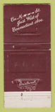 Matchbook Cover - Knife and Fork Restaurant Washington DC 30 Strike