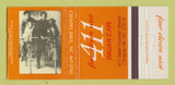 Matchbook Cover - 411 West Italian Cafe Chapel Hill NC 30 Strike