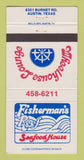 Matchbook Cover - Fisherman's Reef Seafood House Austin TX 30 Strike