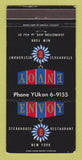 Matchbook Cover - Envoy Restaurant Steak New York City 30 Strike