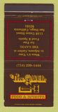 Matchbook Cover - The Gavel Restaurant San Diego CA 30 Strike