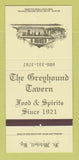 Matchbook Cover - Greyhound Tavern Restaurant Fort Mitchell KY 30 Strike