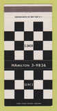 Matchbook Cover - Gene's French Restaurant Huntington LI NY 30 Strike