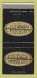 Matchbook Cover - Hemisphere Room Rochester MN Kahler Hotel WEAR 30 Strike