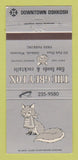 Matchbook Cover - Grey Fox Restaurant Oshkosh WI 30 Strike