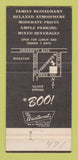 Matchbook Cover - Ferdinand's Restaurant Wheaton MD 30 Strike
