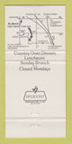 Matchbook Cover - Fox and Hounds Restaurant Hubertus WI 30 Strike