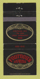 Matchbook Cover - Fournou's Ovens Restaurant San Francisco CA 30 Strike