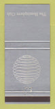 Matchbook Cover - Hemisphere Club New York City Rockefeller Center 30 Strike