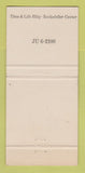Matchbook Cover - Hemisphere Club New York City Rockefeller Center 30 Strike