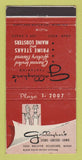 Matchbook Cover - Gallagher's Restaurant Miami FL WEAR 30 Strike