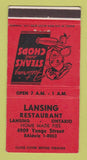 Matchbook Cover - Lansing Restaurant Toronto ON 30 Strike