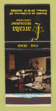 Matchbook Cover - L'arcada Restaurant Girona Spain 30 Strike