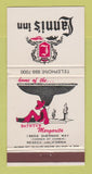 Matchbook Cover - Lanni's Inn Reseda CA 30 Strike