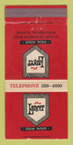 Matchbook Cover - Lancer Steak House Schaumburg IL 30 Strike