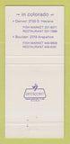 Matchbook Cover - Pelican Pete's Restaurant Denver Boulder Colorado 30 Strike