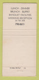 Matchbook Cover - Golden Helmet Restaurant LA Canada CA Country Club 30 Strike