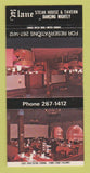 Matchbook Cover - Elane Steak House Tavern Scarborough ON 30 Strike