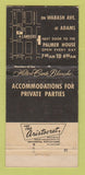 Matchbook Cover - Lander's Restaurant Chicago IL 30 Strike