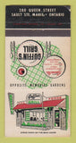 Matchbook Cover - Guffin's Grill Sault Ste Marie ON WORN 30 Strike