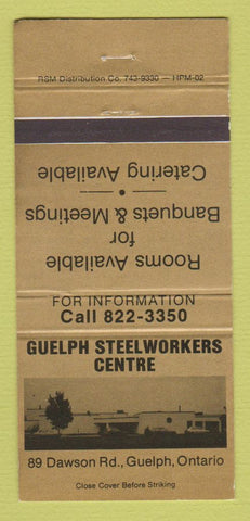 Matchbook Cover - Guelph Steelworkers Centre ON 30 Strike