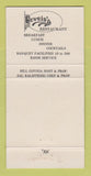 Matchbook Cover - Goveia's Italian Restaurant San Francisco CA 30 Strike